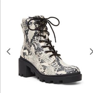 NWOT Madden Girl Snakeskin Boots